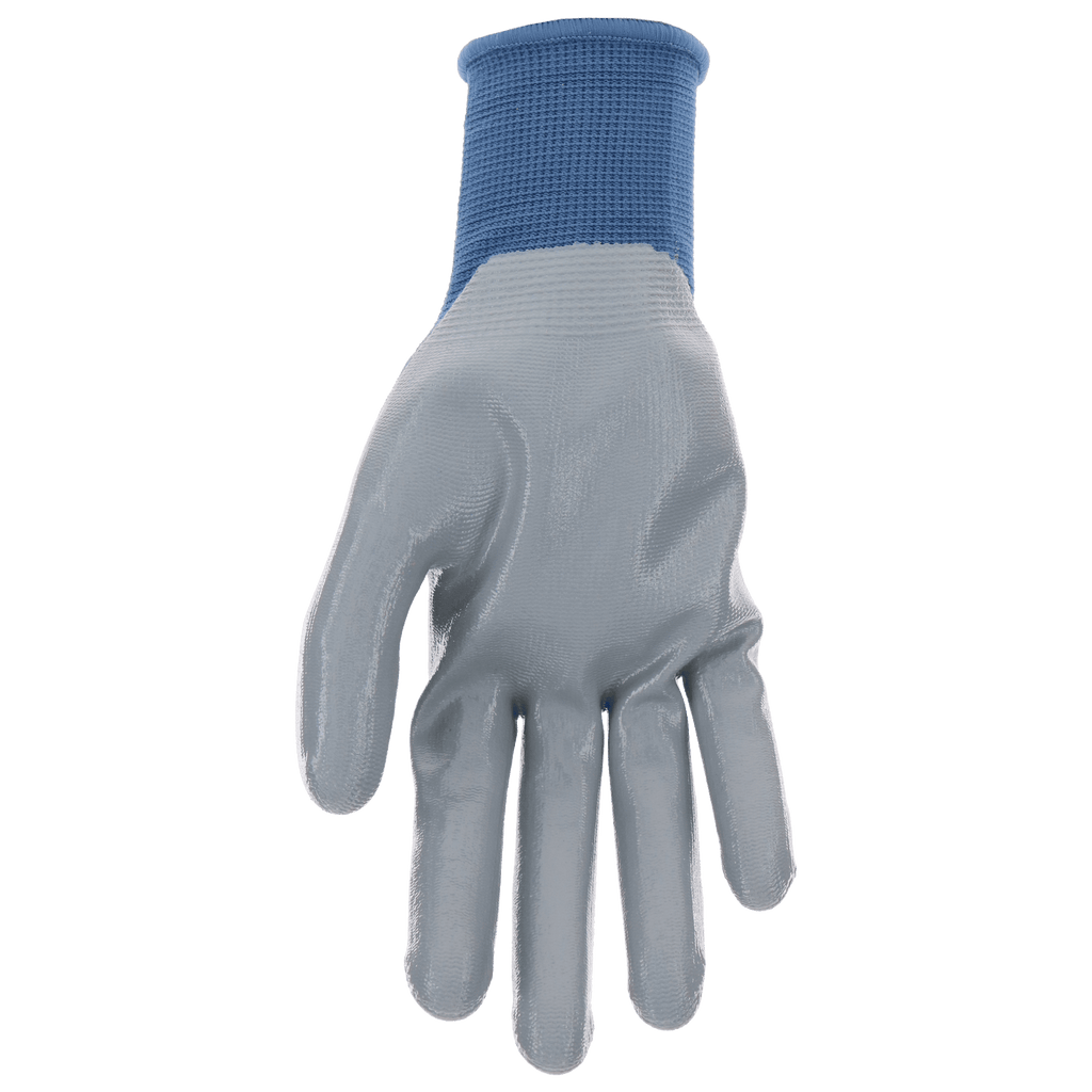 Expert Gardener Blue Nitrile Sustainable Gloves Medium - Image 6
