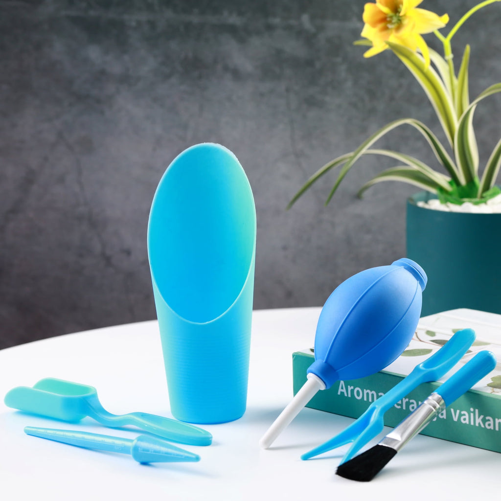 Succulent Plant Care 6-Piece Mini Garden Tool Set - Indoor & Outdoor Gardening Kit - Image 2