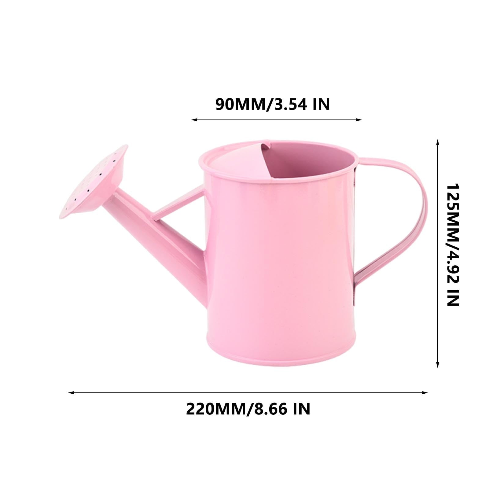 Metal Watering Can，Kids Gardening Water Pot，Garden Watering Bucket Sprinker，Iron Watering Can for Outdoor and Indones... - Image 2