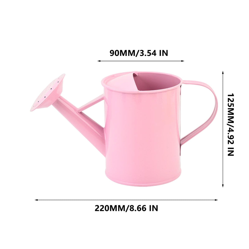 Wrought Iron Watering Can for Indoor Outdoor Plants | Long Spout Flower Pot Watering Kettle | Ergonomic Handle | Durable Thick-Wall Metal | - Image 2