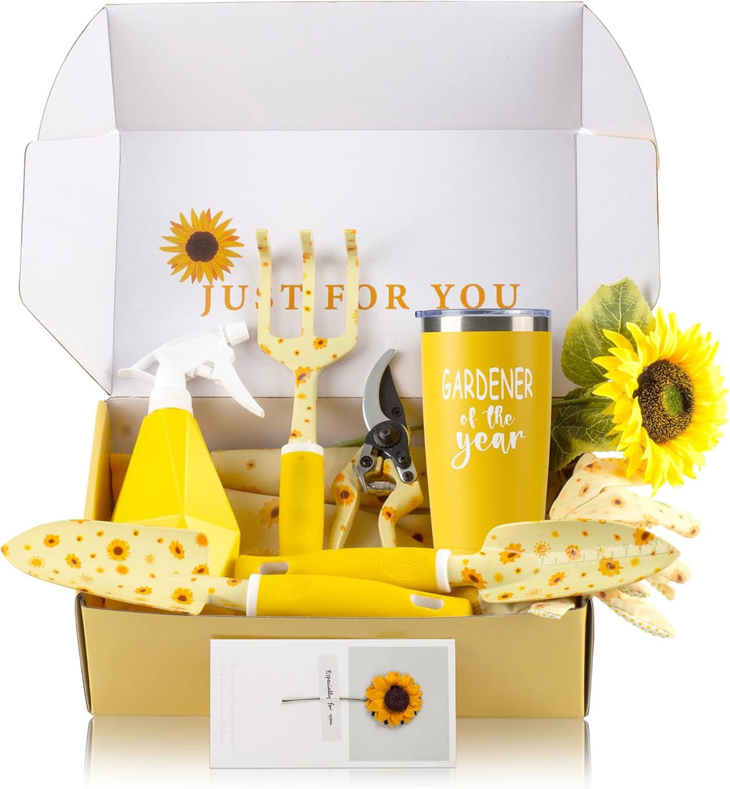 Set with Sunflower Print, Heavy Duty ing Hand s with Bag,ing Gifts for Women&Men,Yellow - Image 2