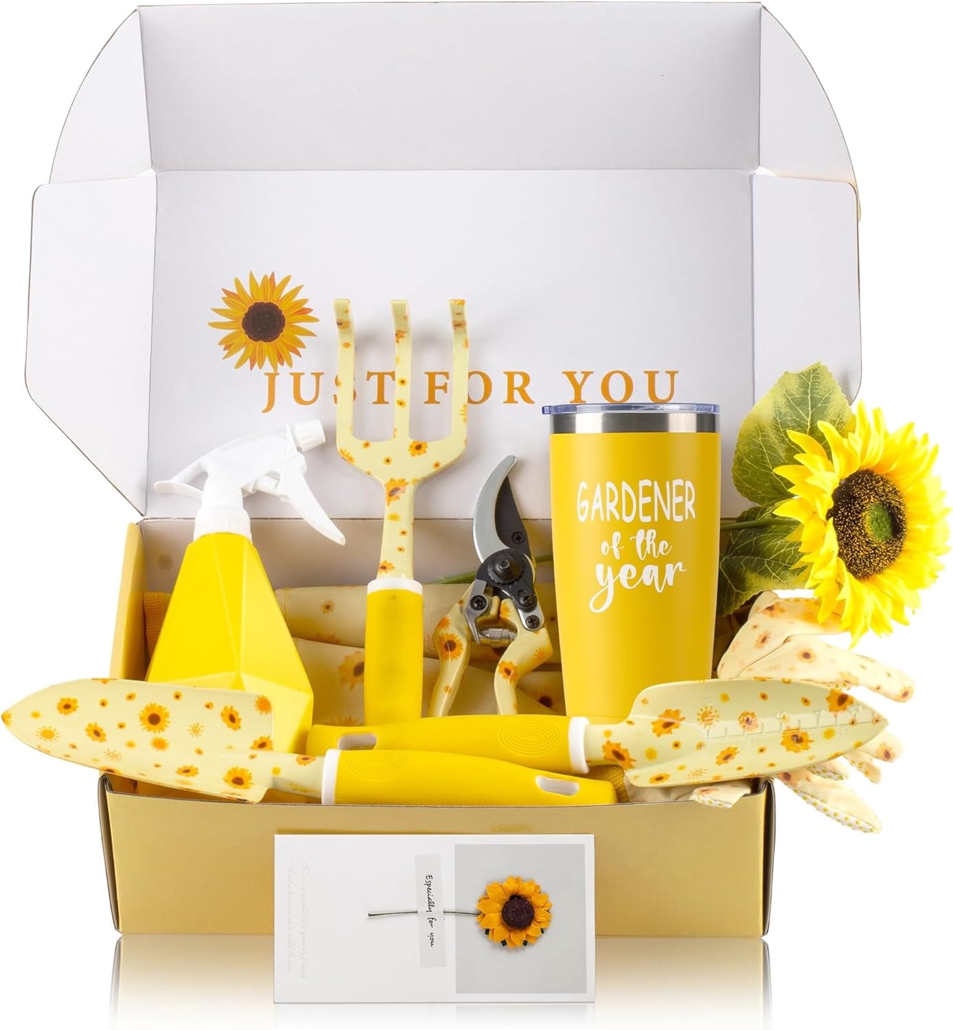 Set with Sunflower Print, Heavy Duty ing Hand s with Bag,ing Gifts for Women&Men,Yellow - Image 2