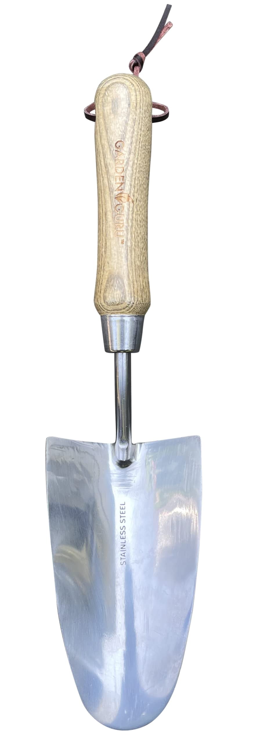 Super Strong Garden Trowel Hand Shovel, Stainless Steel, Rust Resistant, Ergonomic FSC Wood Handle, Perfect Garden Sh... - Image 4
