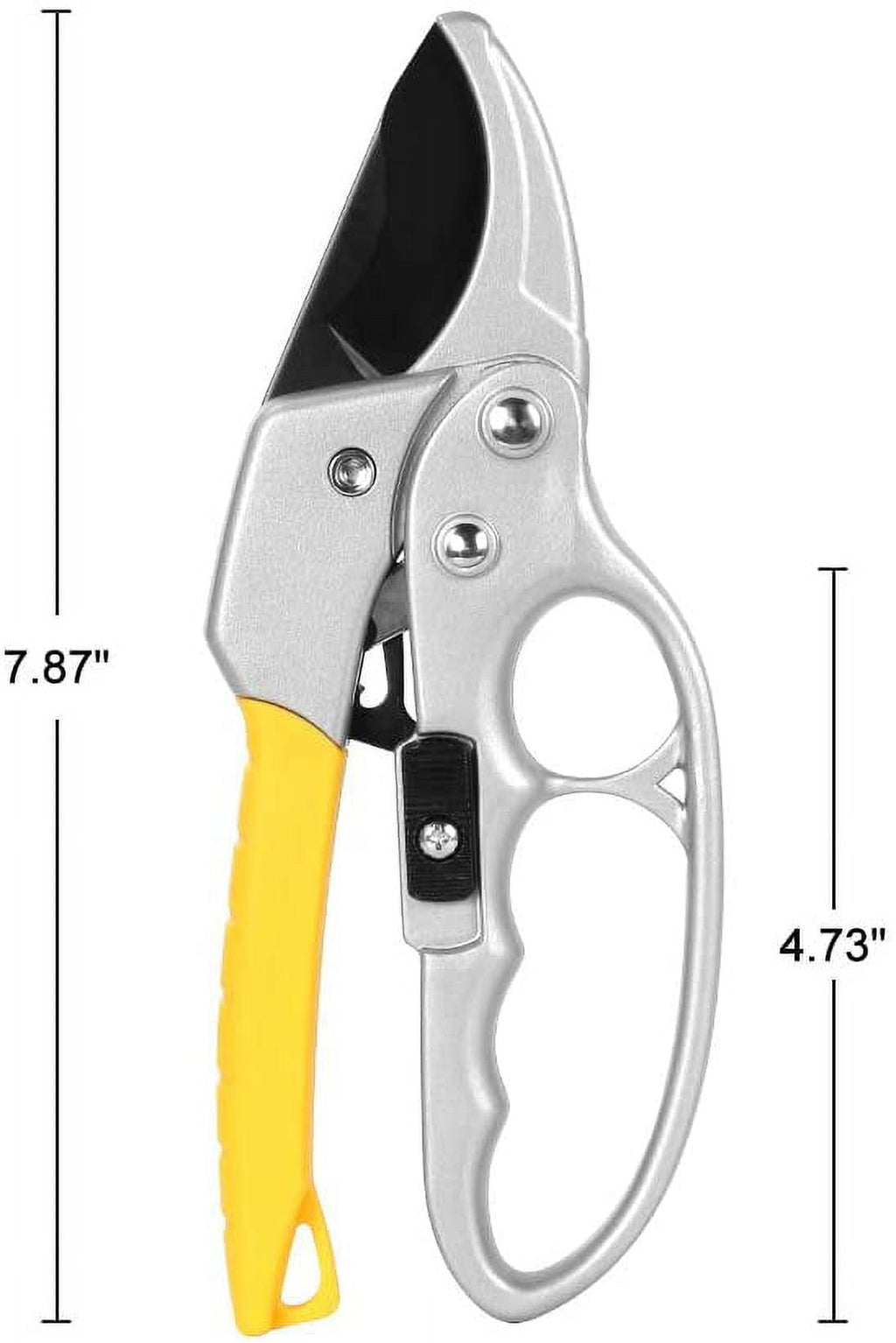 Pruning Shears for Gardening, Heavy Duty Hand Pruners, Bypass Shears, Clippers Cutter Sharp Blade,Tree Trimmers Scissors, Garden Snips, Gard - Image 3