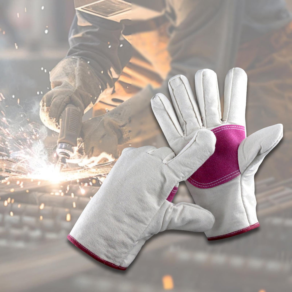 Work Gloves for Durian Picking Hand Protection Canvas Heat Resistant Garden Gloves for Framer Adults Planting Firepla... - Image 6