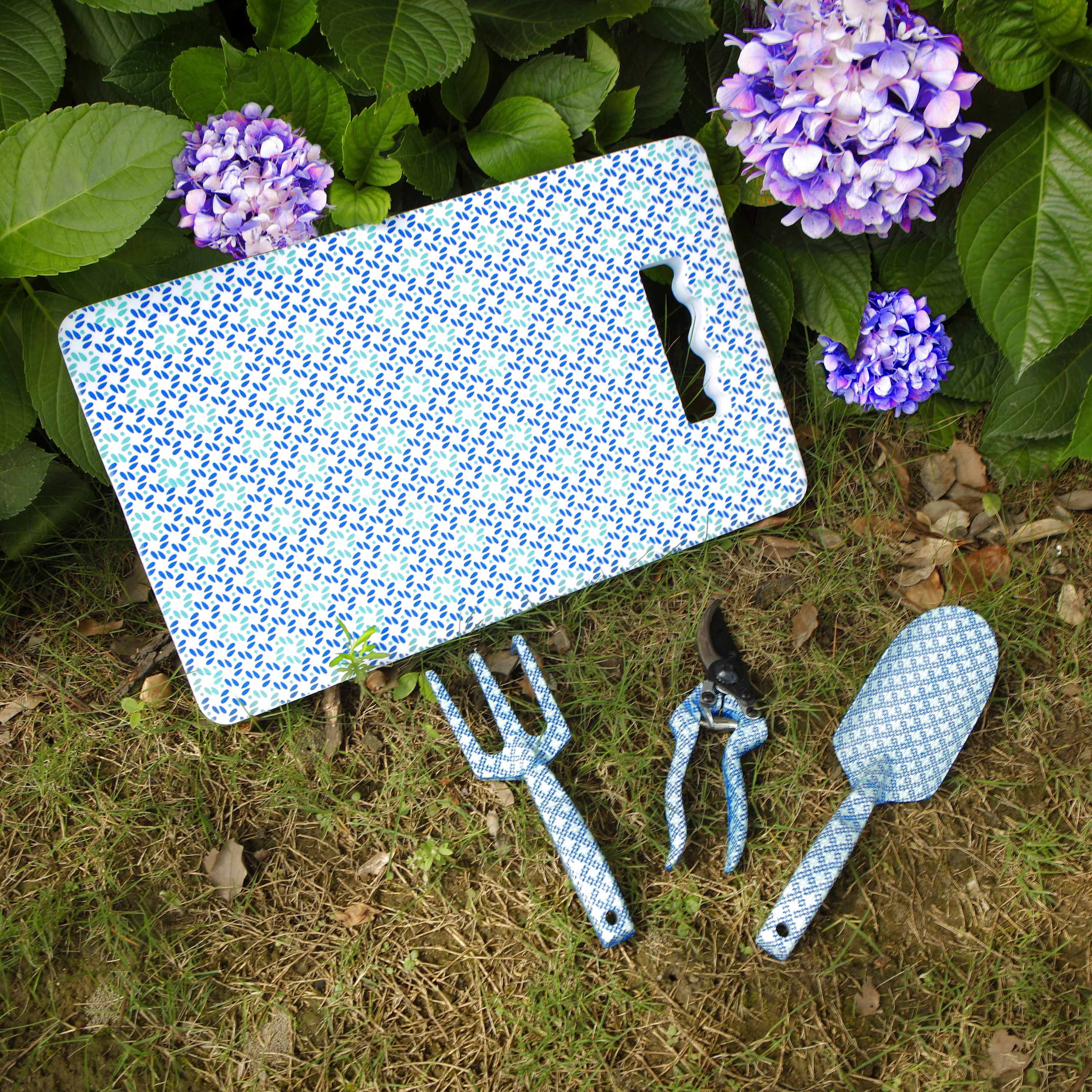 Essentials Blue Gardening Aluminum Tool Set (4 Pieces) - Image 6