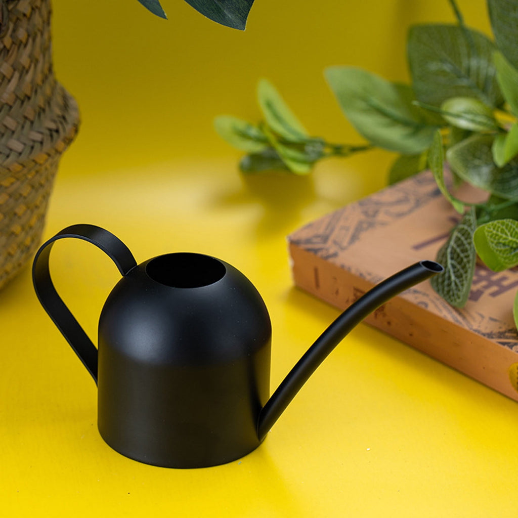Mini Stainless Steel Watering Can, Watering Cans, 16Oz Long Spout Small Watering Sprinkling Pot, Indoor Outdoor Garde... - Image 4