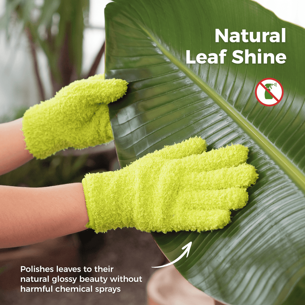Garden Gloves for Houseplants, Save Your Plants , Ultra-Gentle Microfiber Leaf Cleaners for Indoor Plants,Washable & ... - Image 5