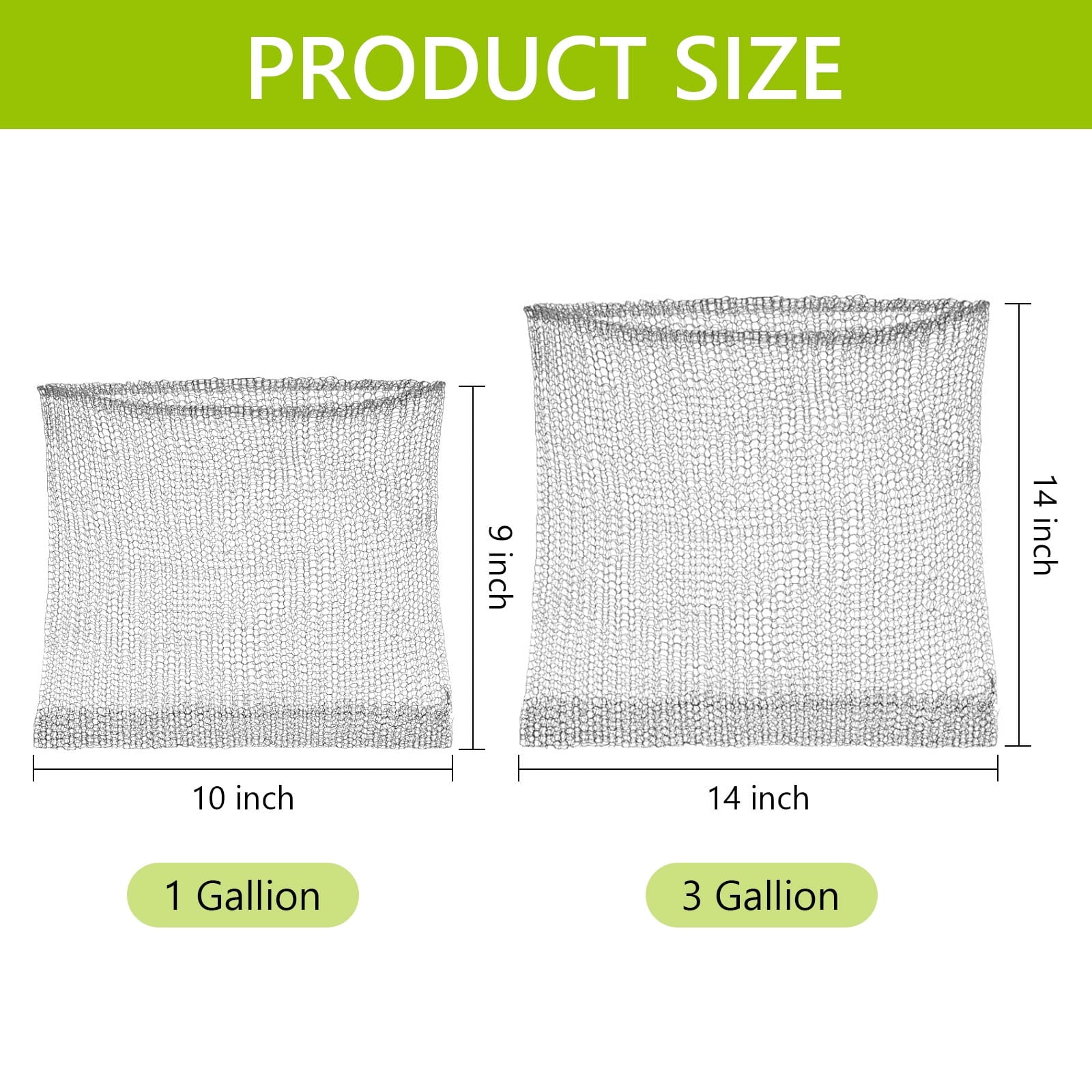 Tripumer 8 Pcs 1 Gallon Stainless Steel Root Guard Baskets  Vole Gopher Plant Protectors for Spring Planting Berries Vegetables - Image 5