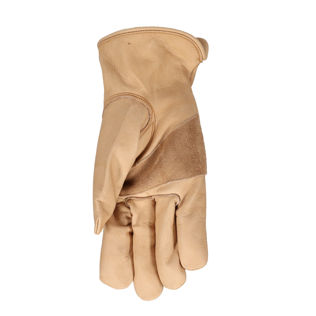 Expert Gardener Beige Water-Resistant Leather Glove Large, 1 Pair - Image 5