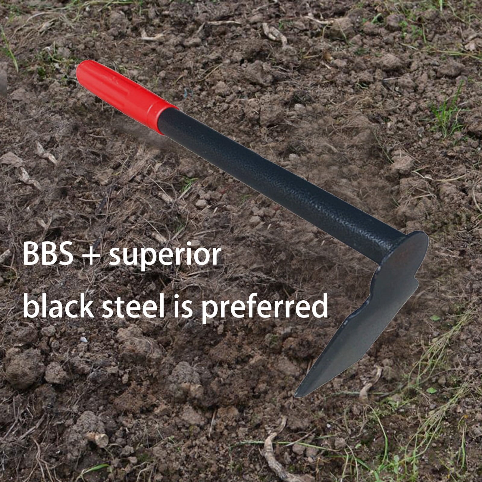 Hoe Tools Set Duty Gardening Tools Steel With Soft Rubberized Non-Slip Handle Durable Garden Hand Tools Garden Gifts ... - Image 5