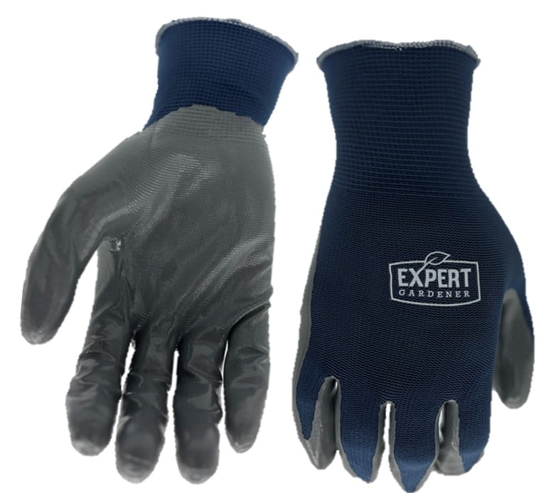 Expert Gardener 5 Pair Nitrile Garden Gloves, Medium - Image 6