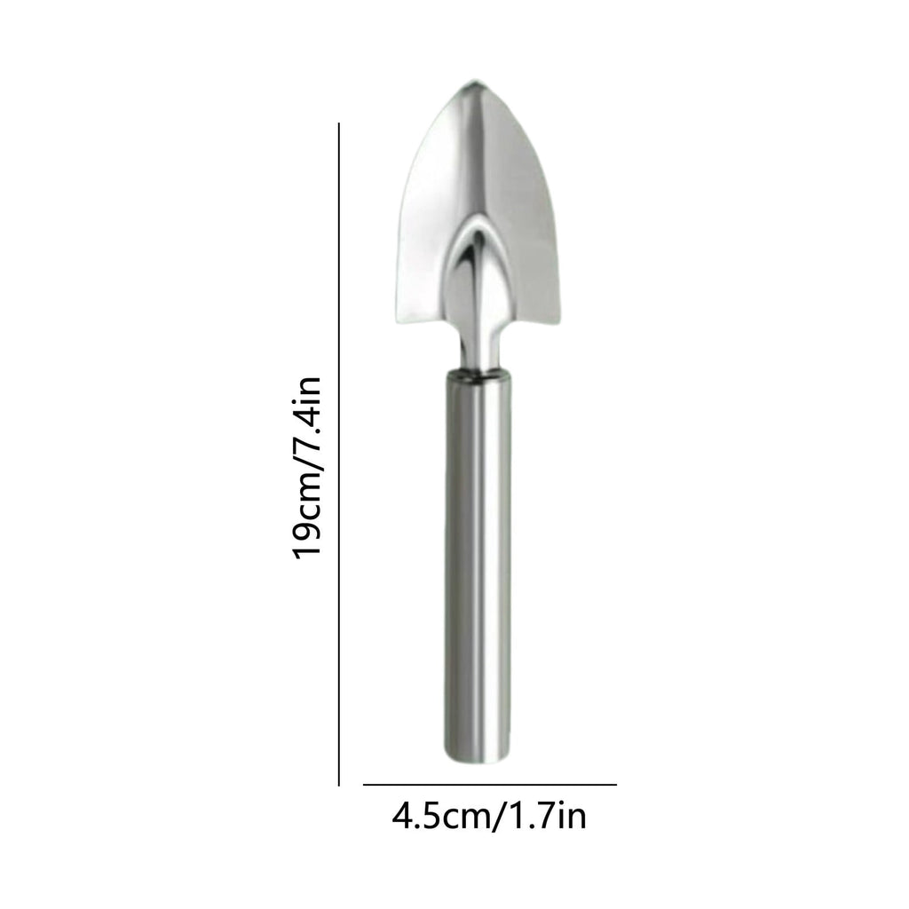 Small Garden Trowel Hand Shovel, Stainless Steel Weeding Digging Tool for Planting Herbs Flowers, Portable Mini Shove... - Image 3