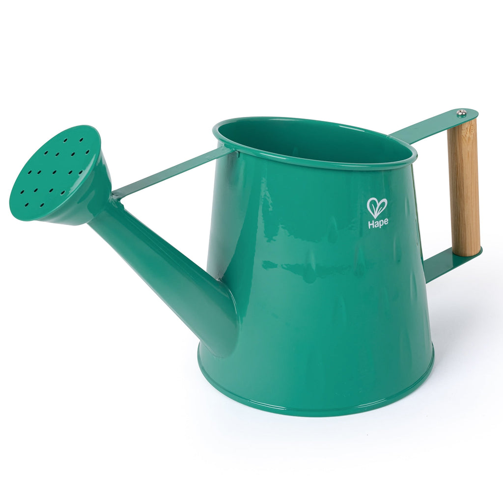 Hape: Nature Fun - Gardening Tool Set - Green 6pc Set, Bamboo & Metal, Water Can & Tools, Sturdy Enough To Use In The Garden, Outdoor Toy, K - Image 5