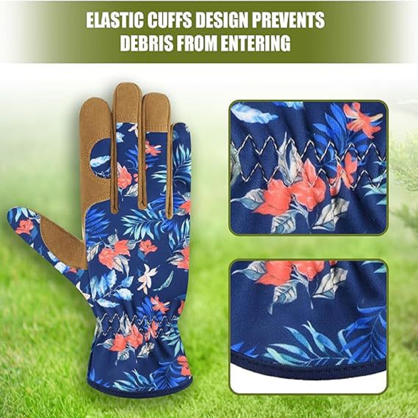 Clearance Gloves under $10,Gardening Gloves For Women Leather Garden Gloves Thorn Proof Outdoor Protective Working Gl... - Image 5