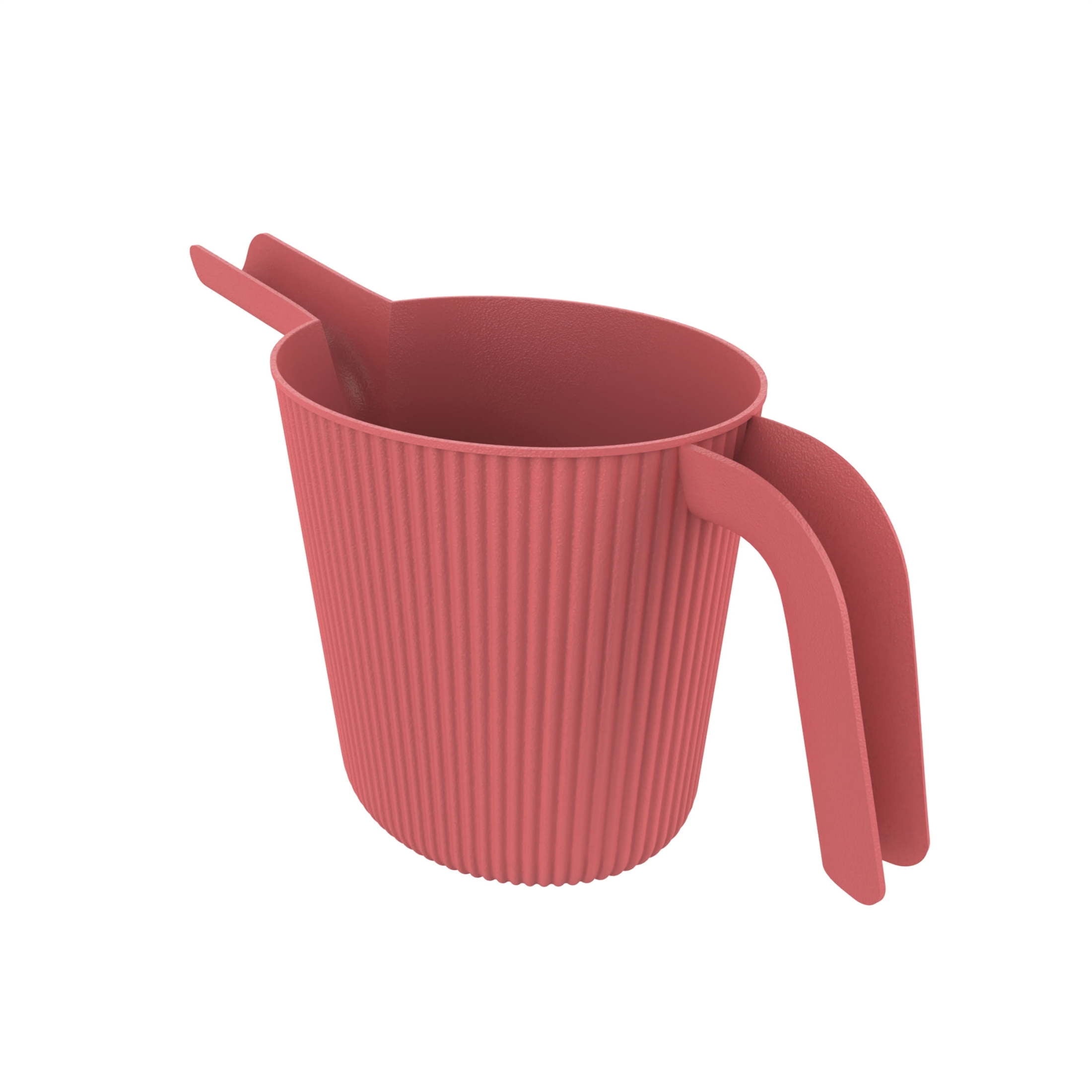 0.5 gal. Resin Watering Can, Coral Peony - Image 6