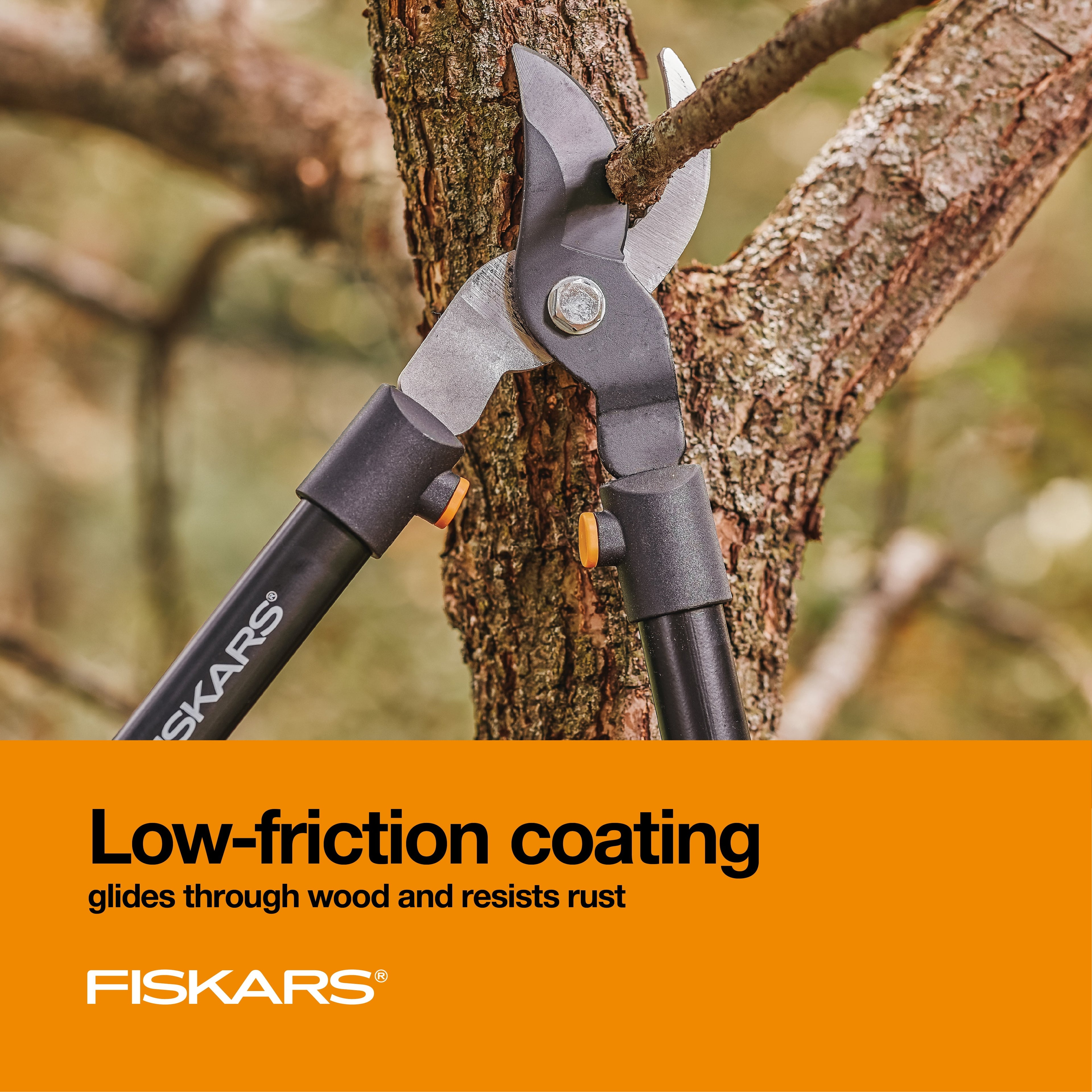 28" , Steel Blade Garden Bypass Lopper and Tree Trimmer, 1.5" Diameter Cutting Capacity - Image 6