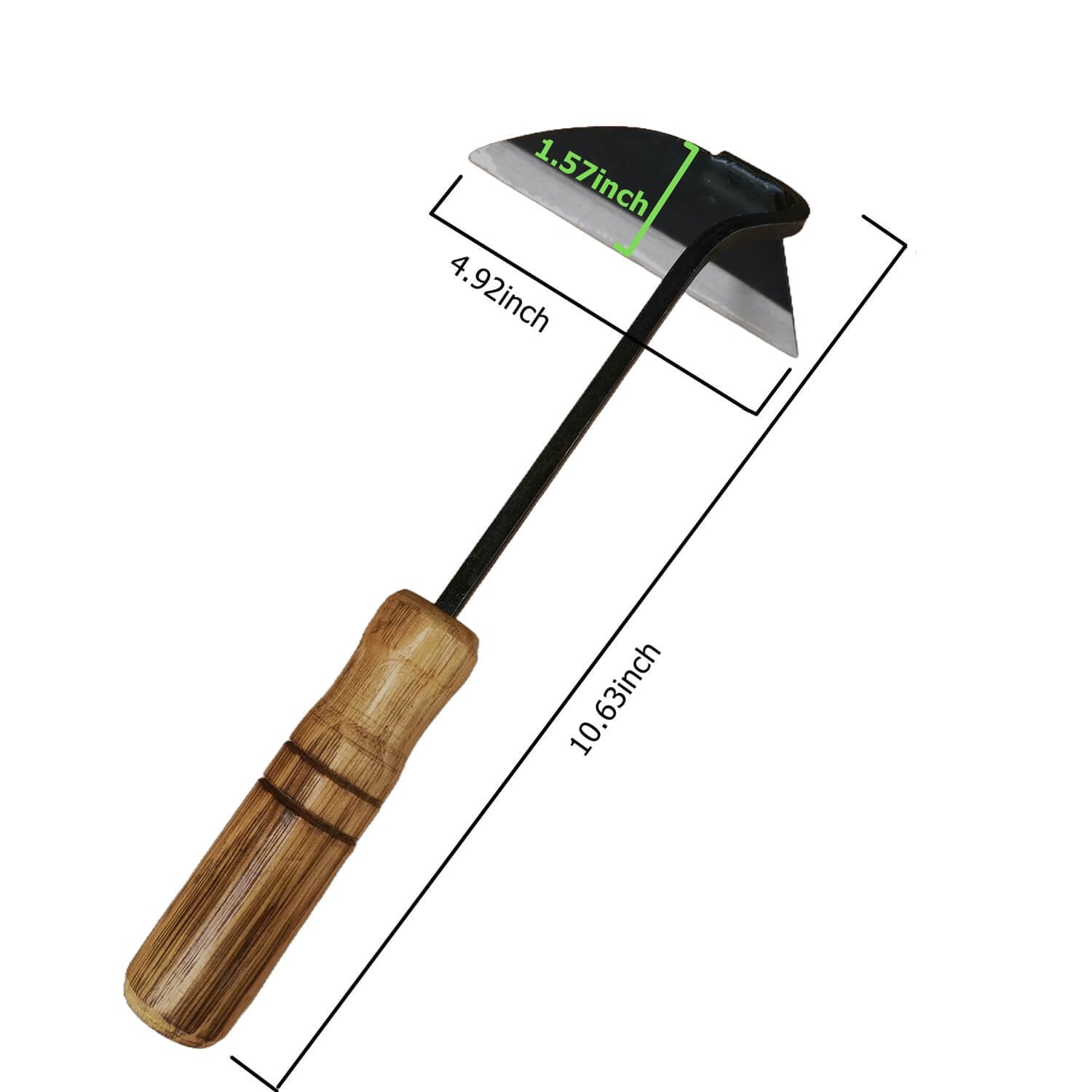 Japanese Gardening Hand Tools, Scythe Tool Long Handle, Garden Hoe for Weeding, Crack Weeder Tool for for Garden, Pat... - Image 5
