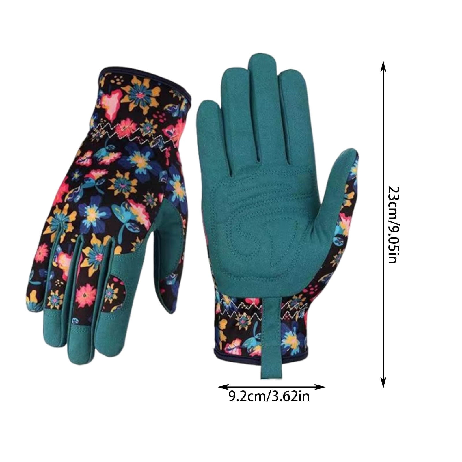 Leather Gardening Gloves Thorn Proof for Women, Womens Garden Work Gloves Gifts, Weed Pulling Gloves for Planting, Pruning - Image 2