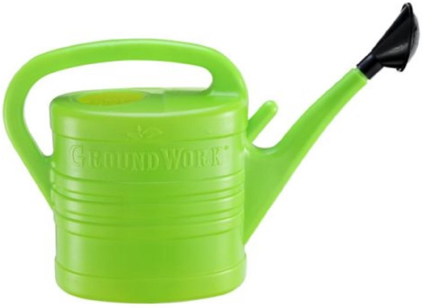 GroundWork KT11559 Plastic Watering Can 2.5 gal. Plastic Green - Image 3