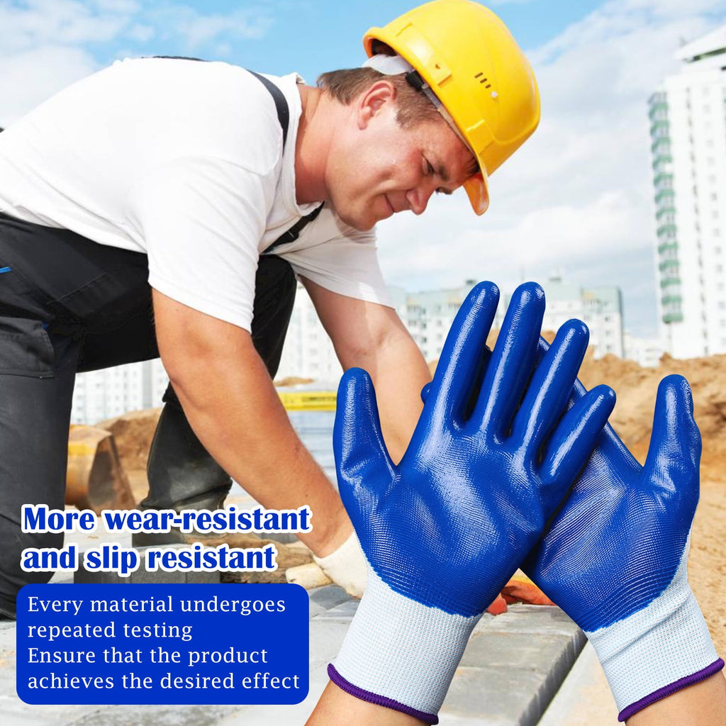 Waterproof Stab-proof Cut-proof Gardening Gloves, Outdoor Garden Work Gloves for Rose Pruning, Weeding, Soil Handling... - Image 4