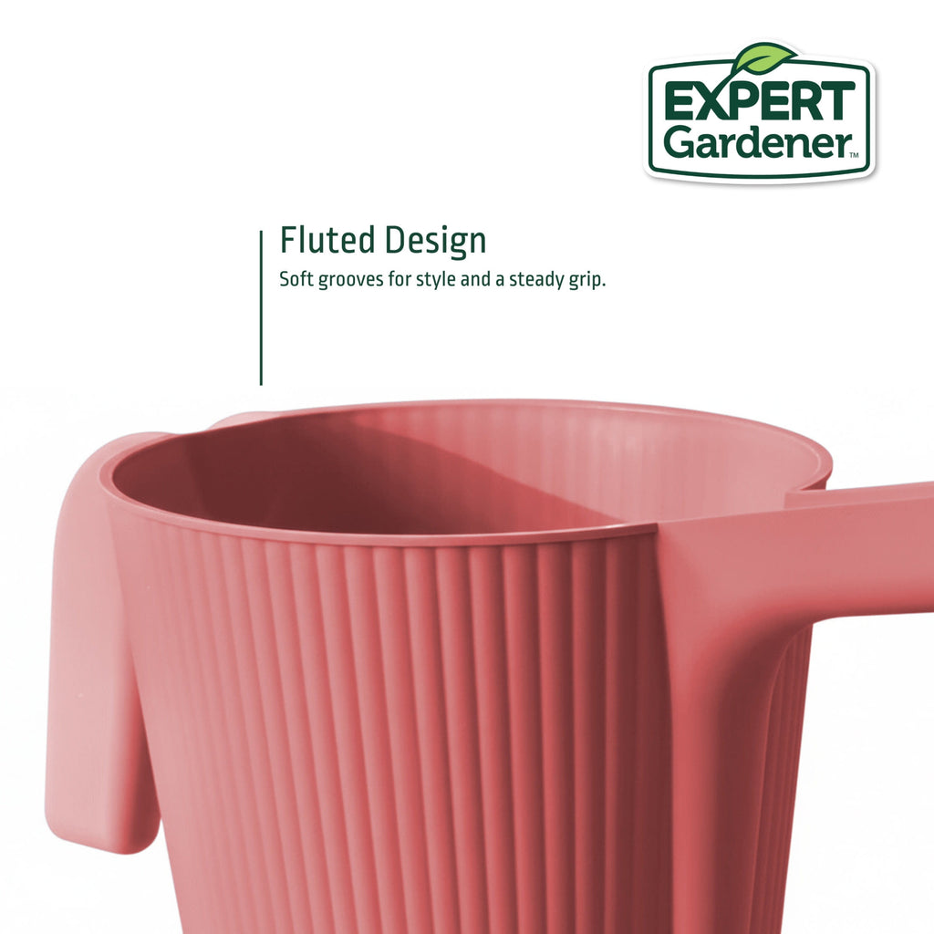 0.5 gal. Resin Watering Can, Coral Peony - Image 4
