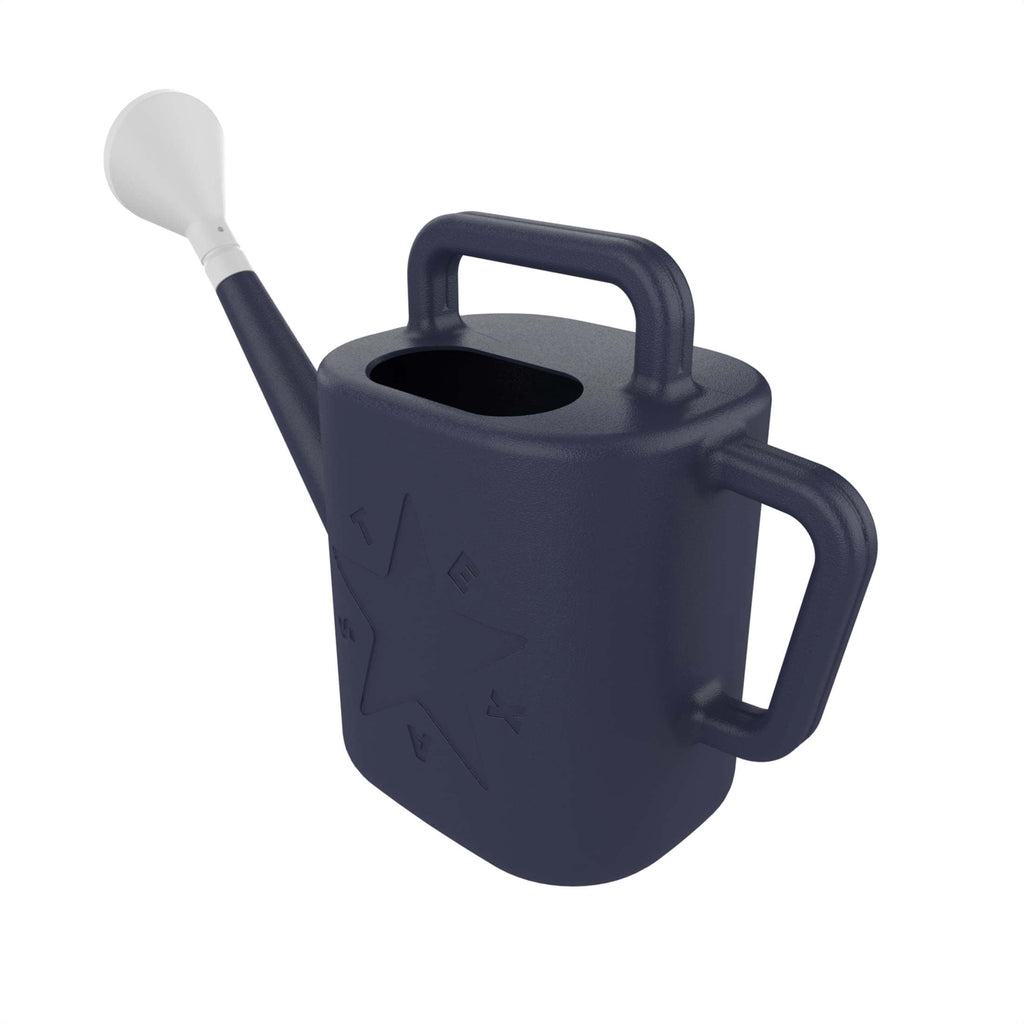 Expert Gardener Texas 2 gal. Resin Watering Can, Blue Cove - Image 5
