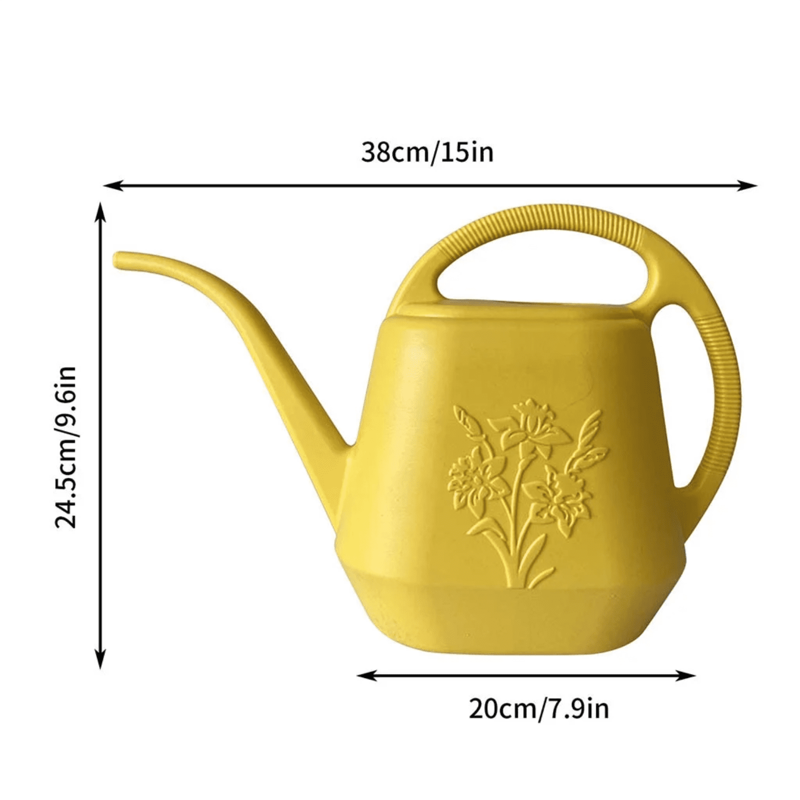 Clearance! 1 Gallon Watering Can, Plastic Watering Cans with Long Spout and Comfortable Handle, Garden Watering Can f... - Image 3