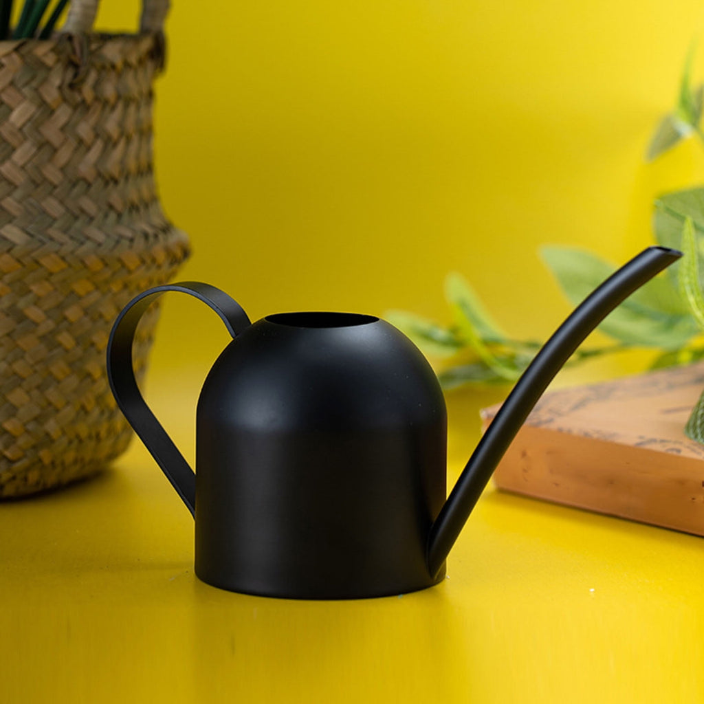 Mini Stainless Steel Watering Can, Watering Cans, 16Oz Long Spout Small Watering Sprinkling Pot, Indoor Outdoor Garde... - Image 5
