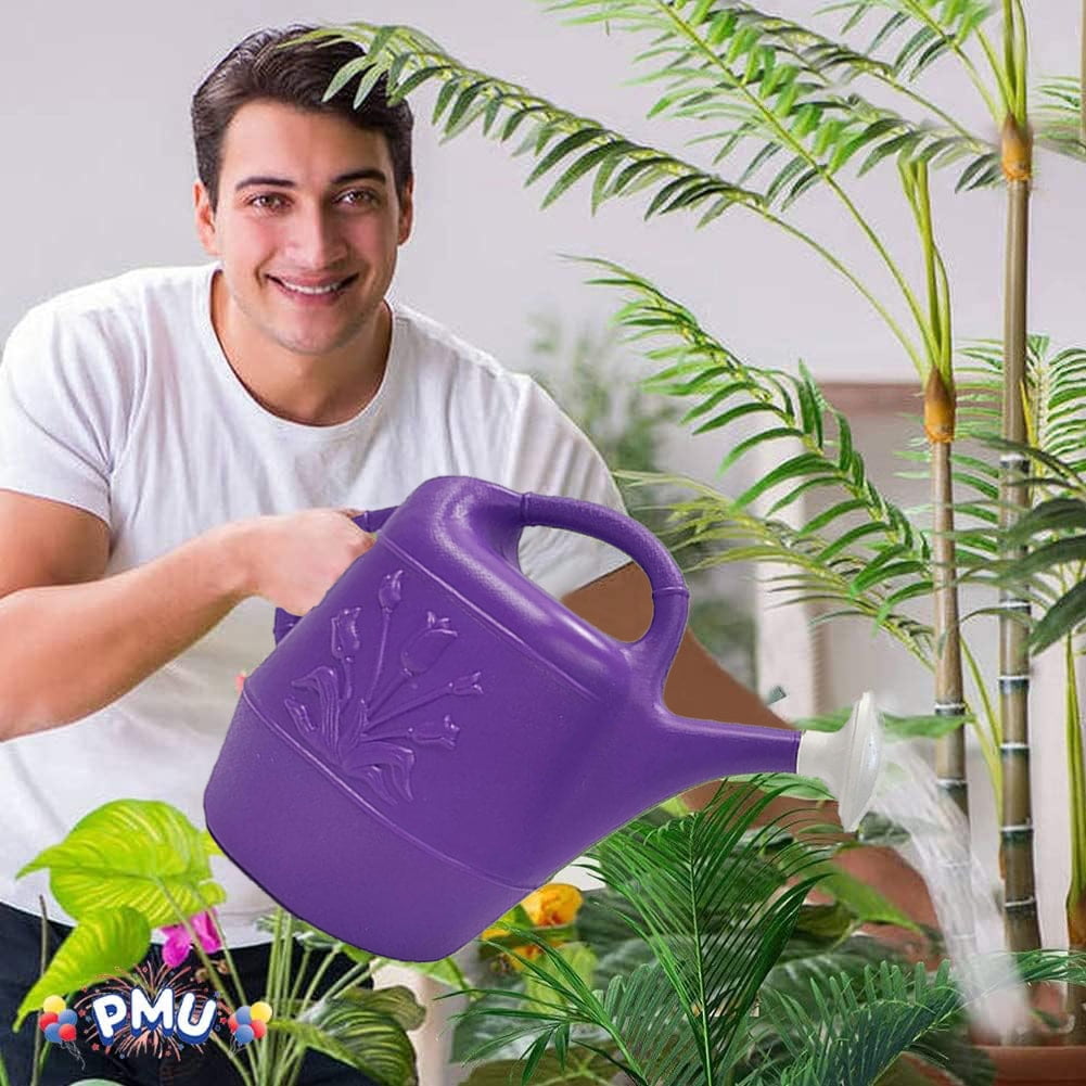 2 Gallon Watering Can - Garden Watering Can for Indoor & Outdoor Plants - Plastic Water Can with Detachable Sprinkler... - Image 6