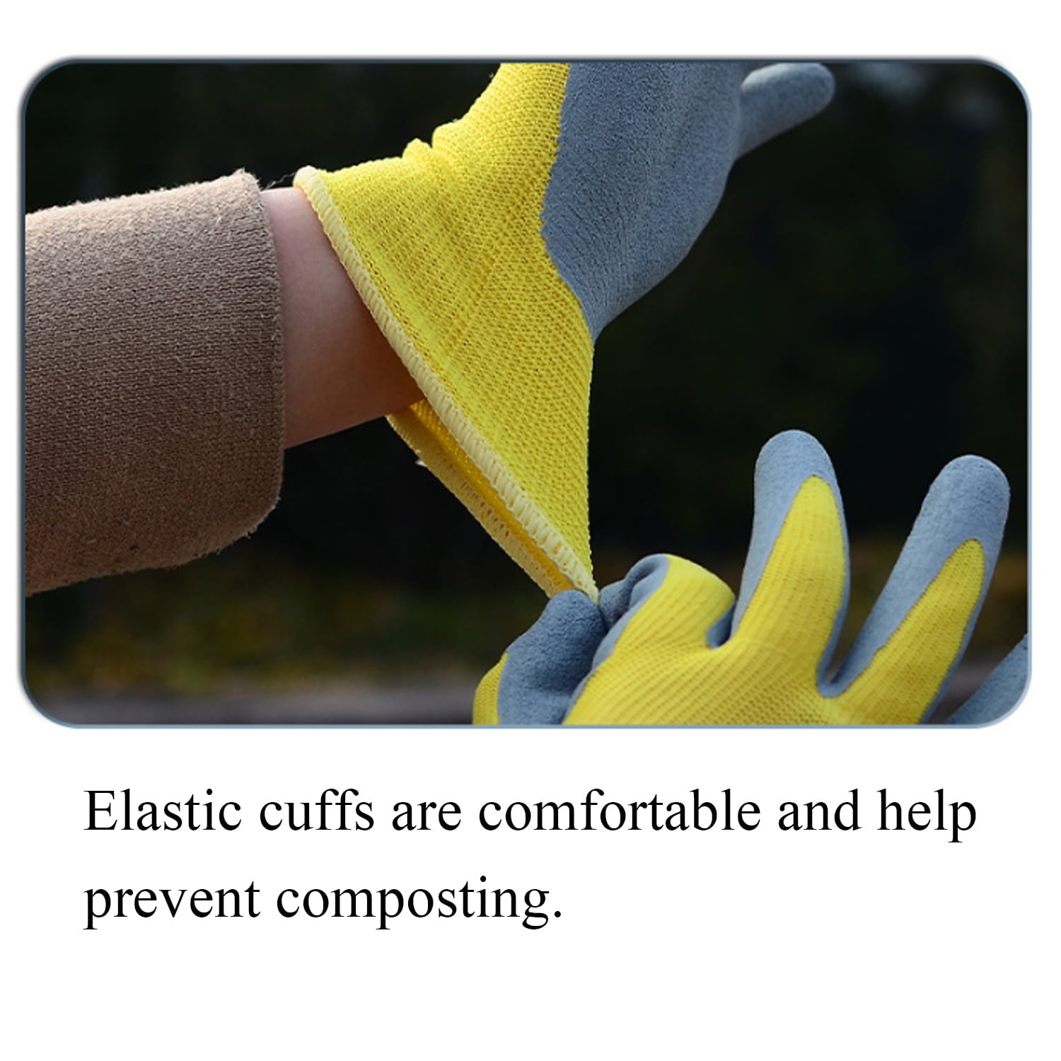 3 Pairs Kids Gardening Gloves for Boys Girls Outdoor Yard Work,Planting((5-11 years) - Image 3