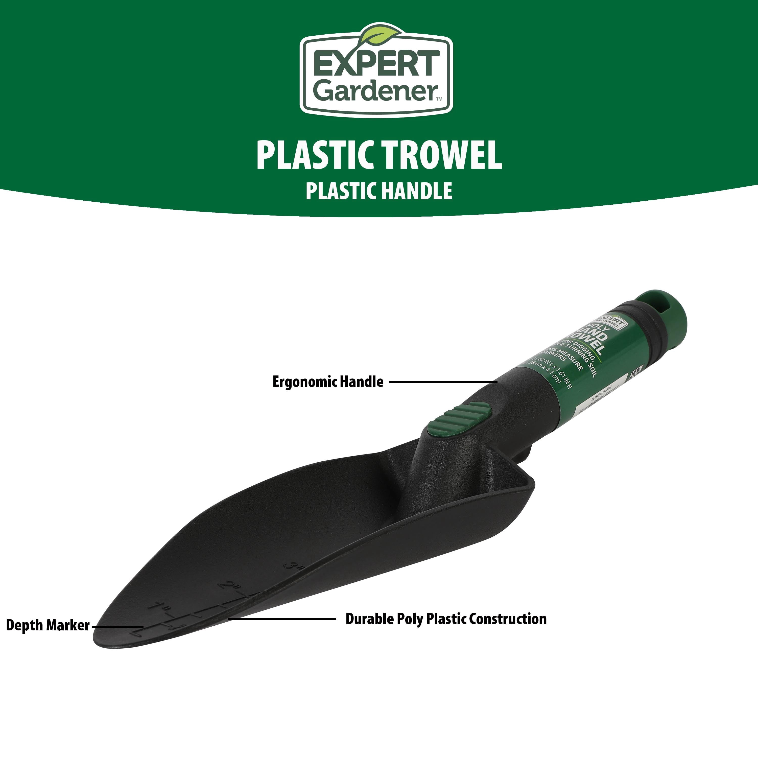 Expert Gardener Trowel, Poly Plastic Landscape and Gardening Trowel - Image 2