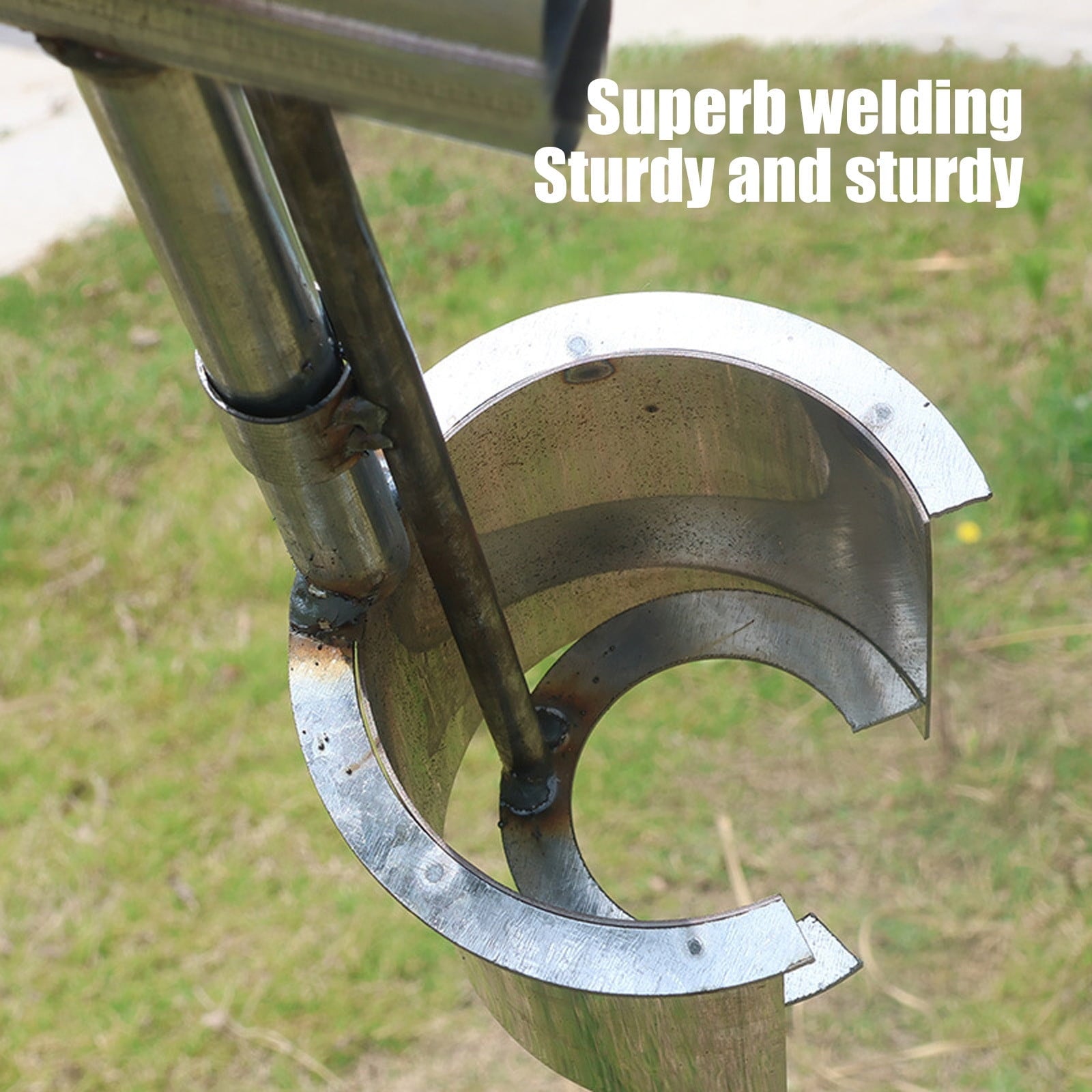 Automatic Corn Fruit Tree Transplanter | Stainless Steel Side Ported Agricultural Planting Tool 12.6"x4.3" | Efficien... - Image 5