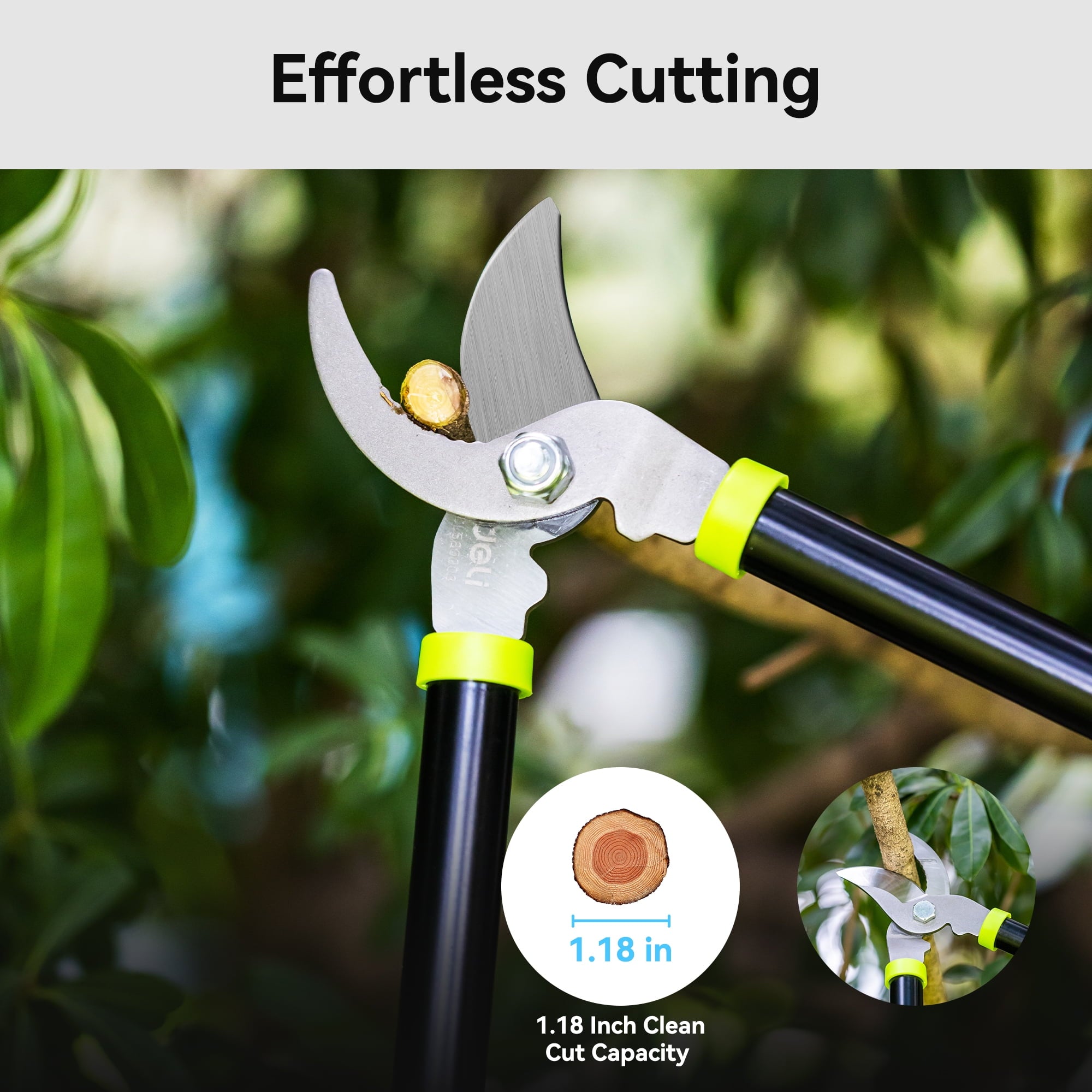 Clippers & Pruners Set, Shears Garden Tools, Heavy Duty Tree & Shrub Care Kit for Yard, Lawn & Garden, Branch Cutter ... - Image 3