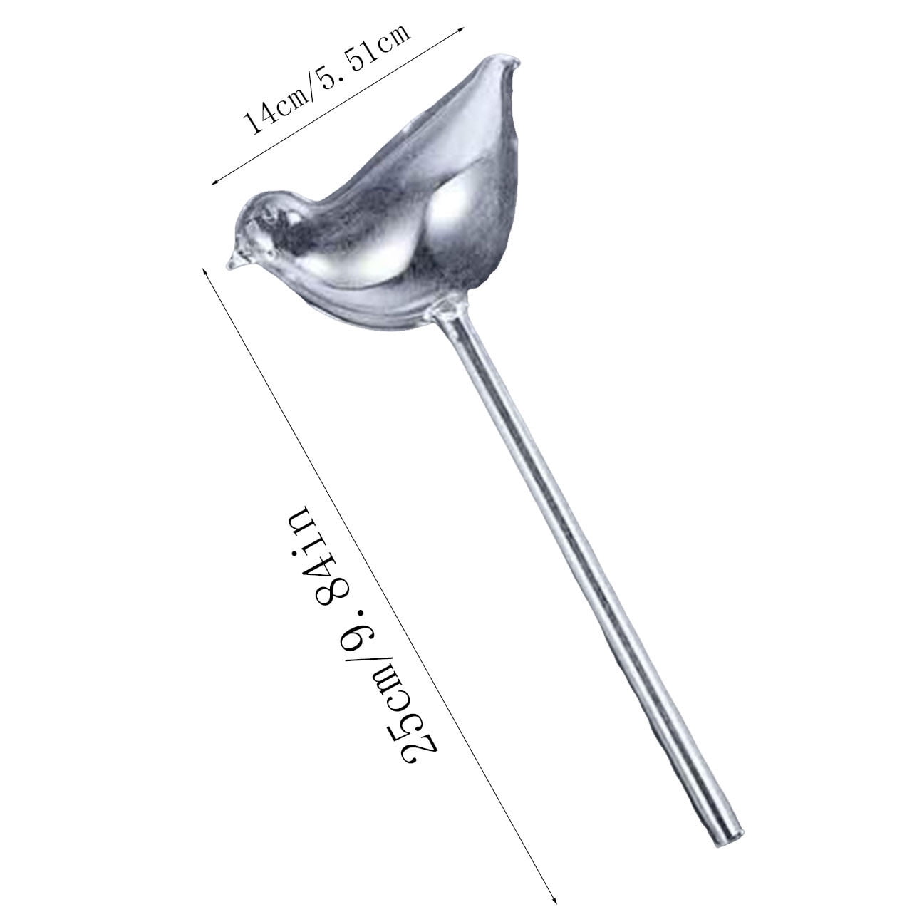 Self-Watering Plant Glass Bulbs, Bird Shaped Watering Can for Indoor Plants, Automatic Plant Watering Spikes, Gardeni... - Image 3