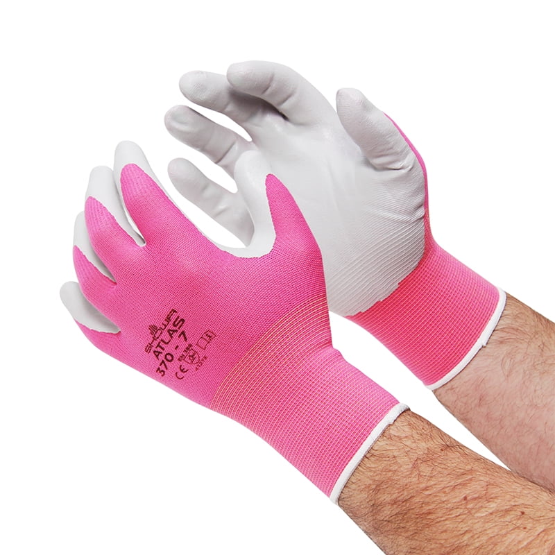 Showa Atlas 370 Garden Gloves 4 Pk Assorted Colors - Size S - Image 5