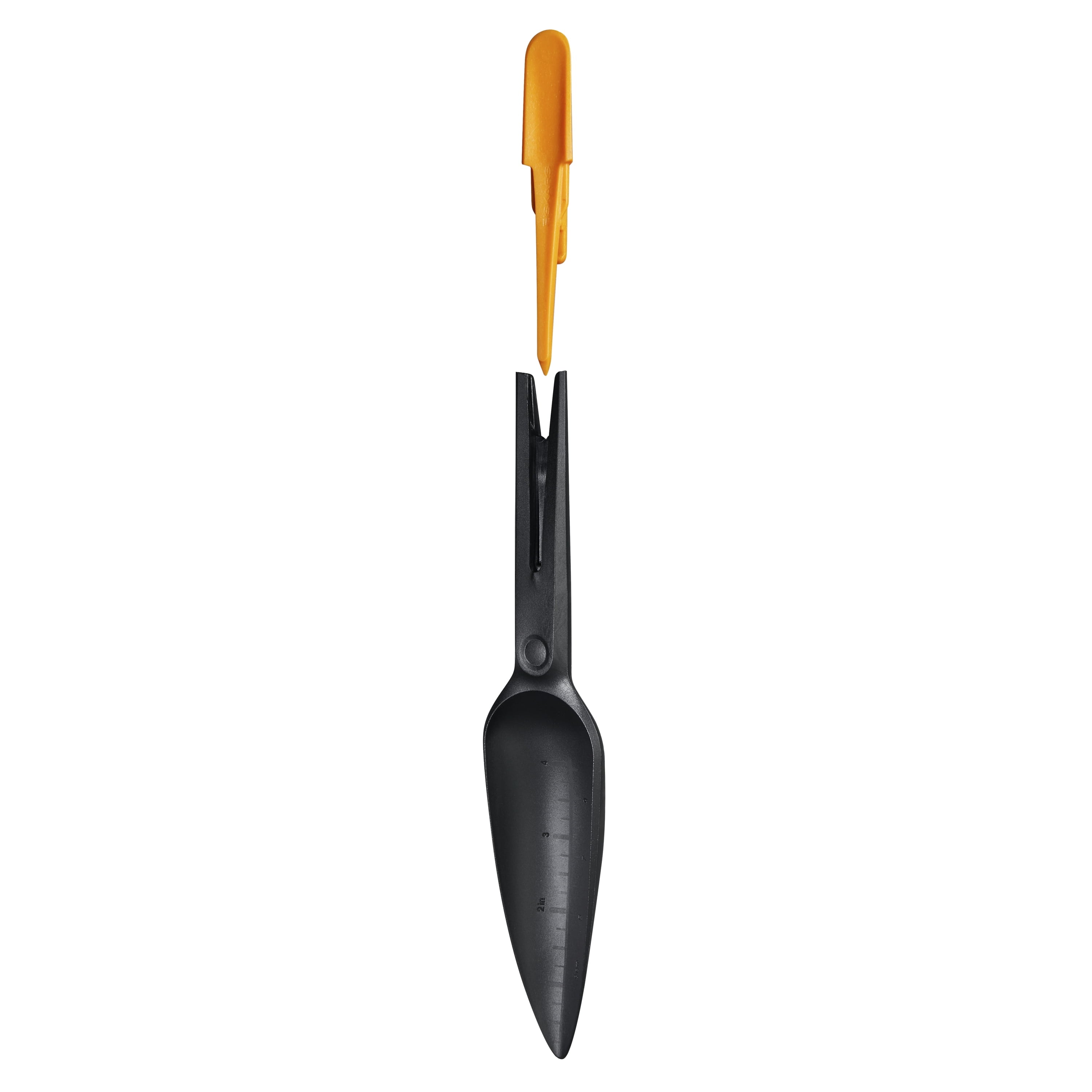 Fiskars Hand Seed Sower, 1 Pc, FiberComp Material Gardening Tool, Orange and Black - Image 4