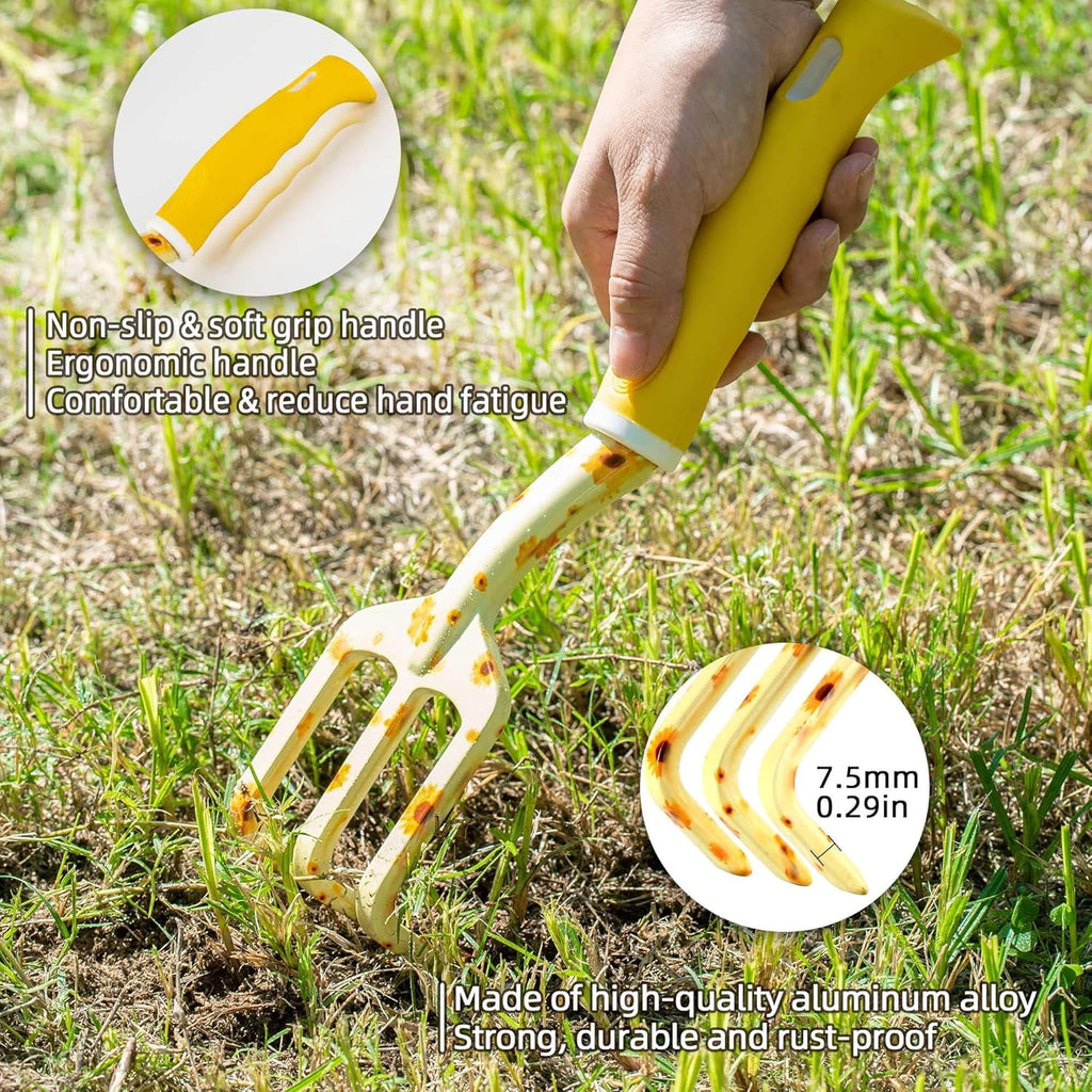 Set with Sunflower Print, Heavy Duty ing Hand s with Bag,ing Gifts for Women&Men,Yellow - Image 5