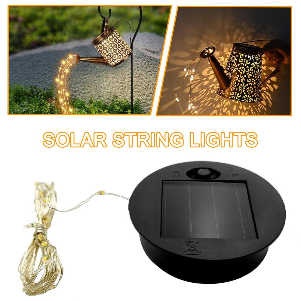 UOYOTT Solar Light Replacement Solar Watering Can Replacement with String Light - Image 2