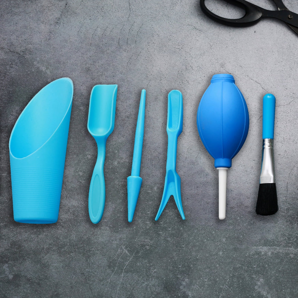 Succulent Plant Care 6-Piece Mini Garden Tool Set - Indoor & Outdoor Gardening Kit - Image 4