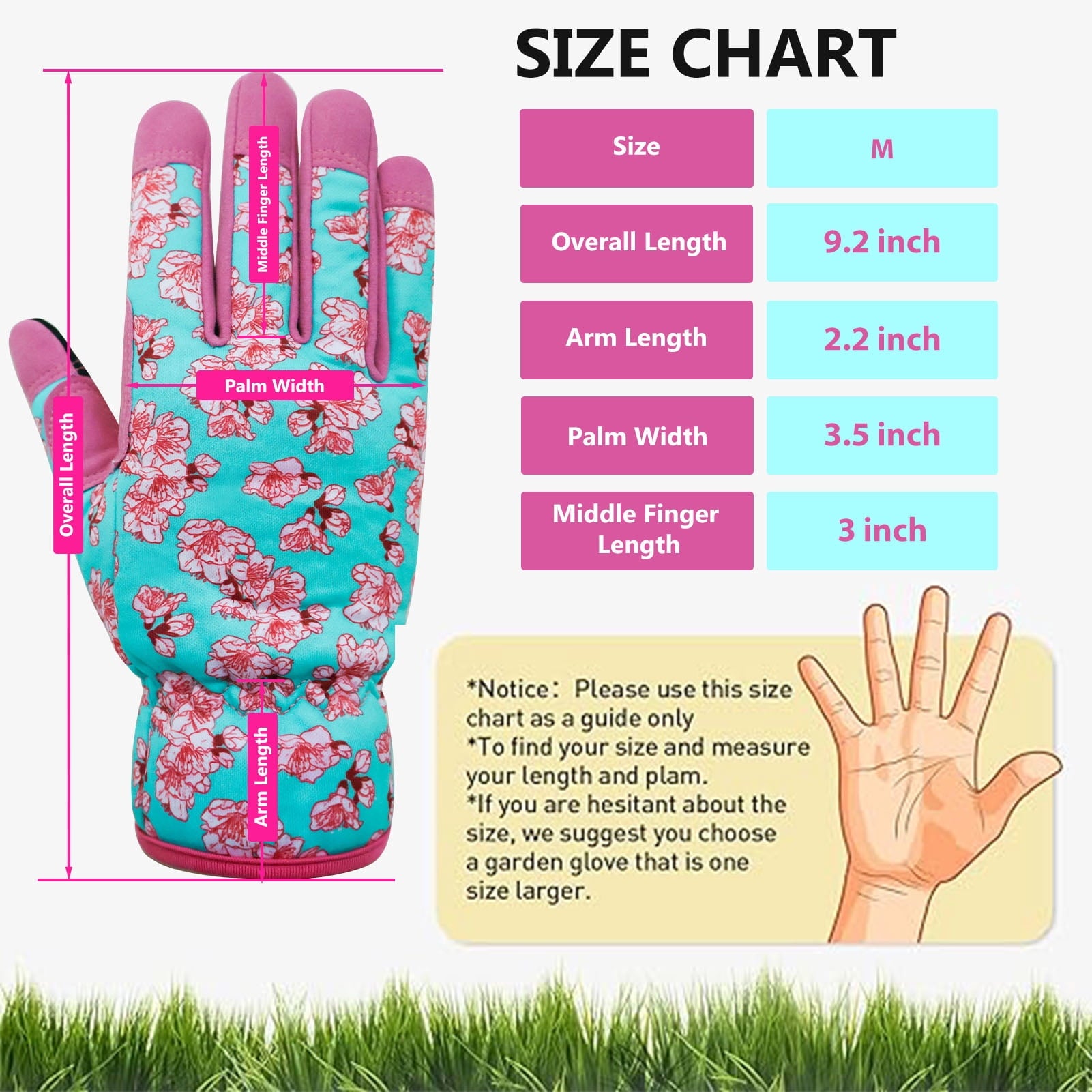 Leather-Gardening-Gloves for Women -Thorn-Proof Work-Gloves for Weeding, Digging, Planting,Pruning Yard garden Gloves - Image 2