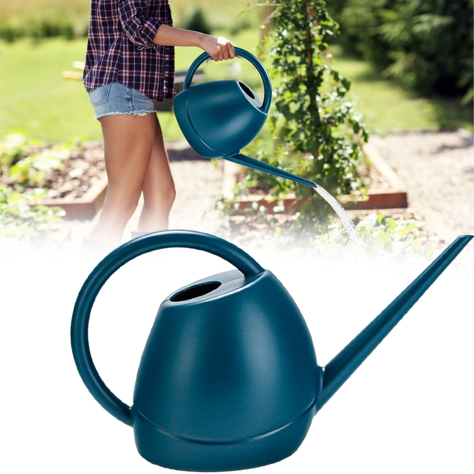 2 Gallon Watering Can - Garden Watering Can for Indoor & Outdoor Plants,Watering Can for Outdoor Plants Garden, Flowers, Vegetable, Greenhou - Image 2