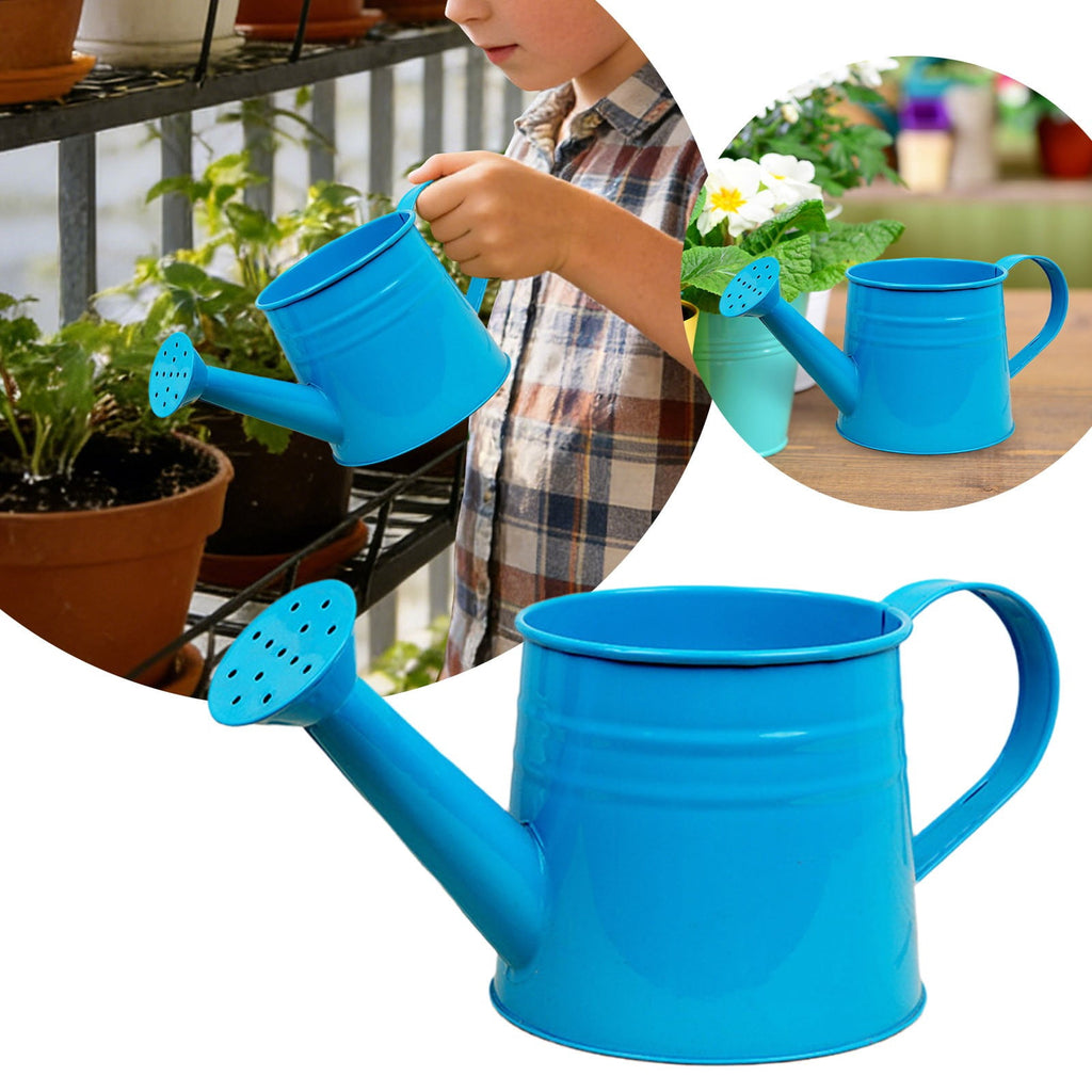 0.17 Gallon Small Watering Can Gardening Tool, Sprinkling Can Metal Flower Garden Watering Can for Indoor and Outdoor... - Image 3