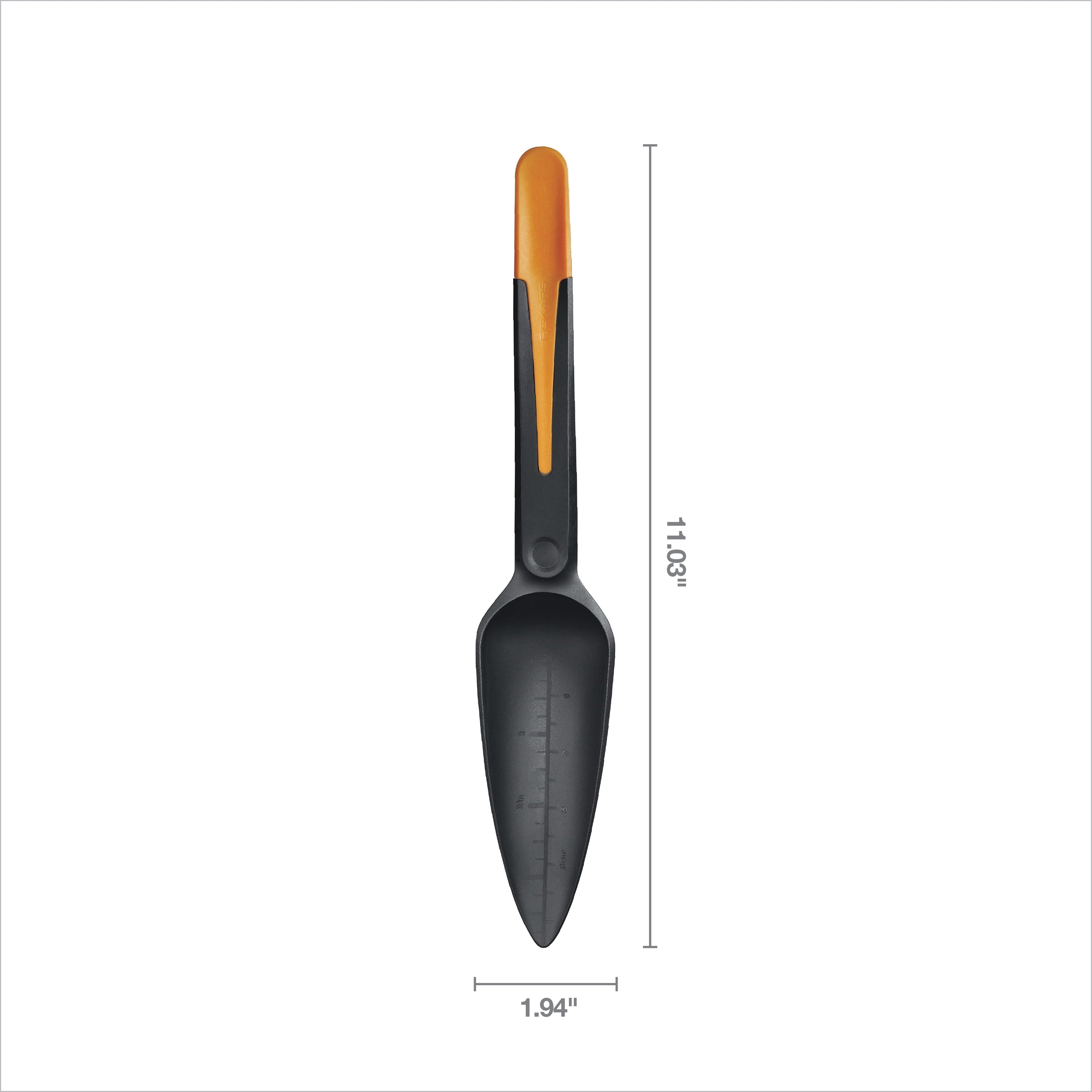 Fiskars Hand Seed Sower, 1 Pc, FiberComp Material Gardening Tool, Orange and Black - Image 3