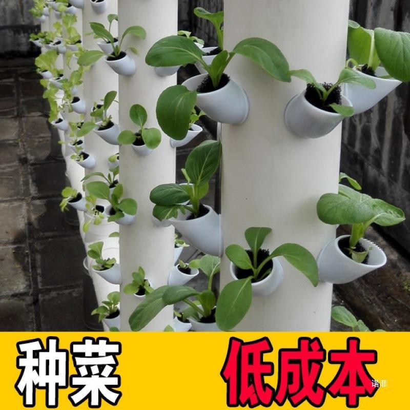 12 Pcs Vegetable Planting Tools DIY Hydroponics System White - Image 5