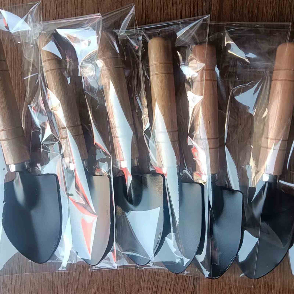 Stainless Steel Gardening Shovel, Flower Planting Shovel, Weeding Garden Spade Handle Small Shovel Tool, Garden Woode... - Image 2
