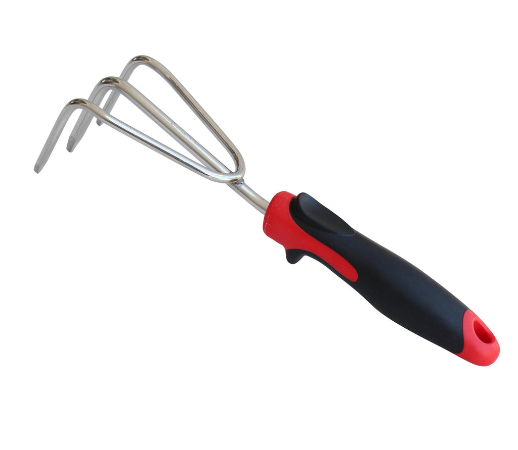 Garden Tools Set 3 Piece Cast Aluminum Heavy Duty Gardening Kit Rubber Anti Skid - Image 2