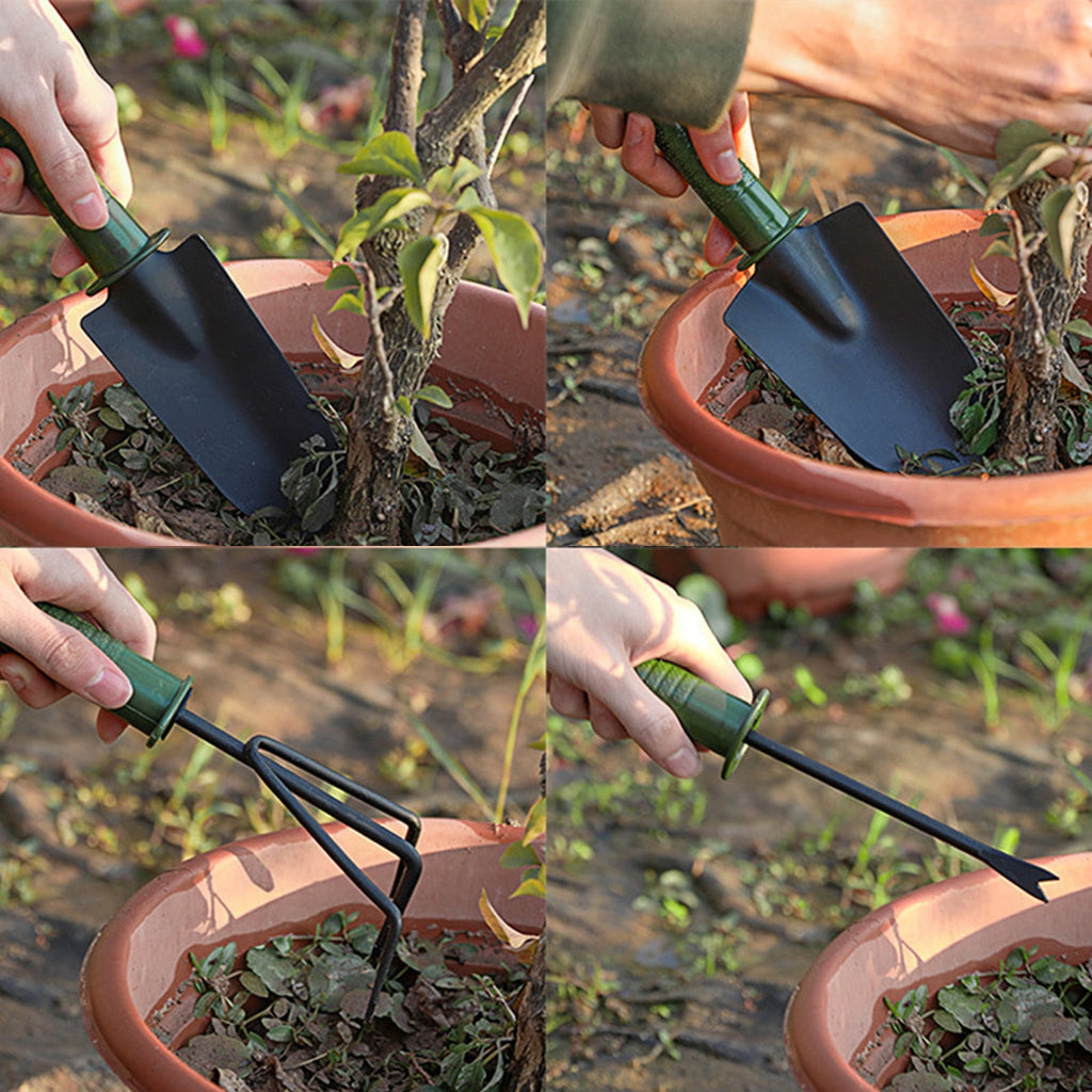 Set, Durable Steel Garden Hand , Non-Slip Rubber Handle, Perfect Gift for Men & Women, Quality Garden for Planting an... - Image 5