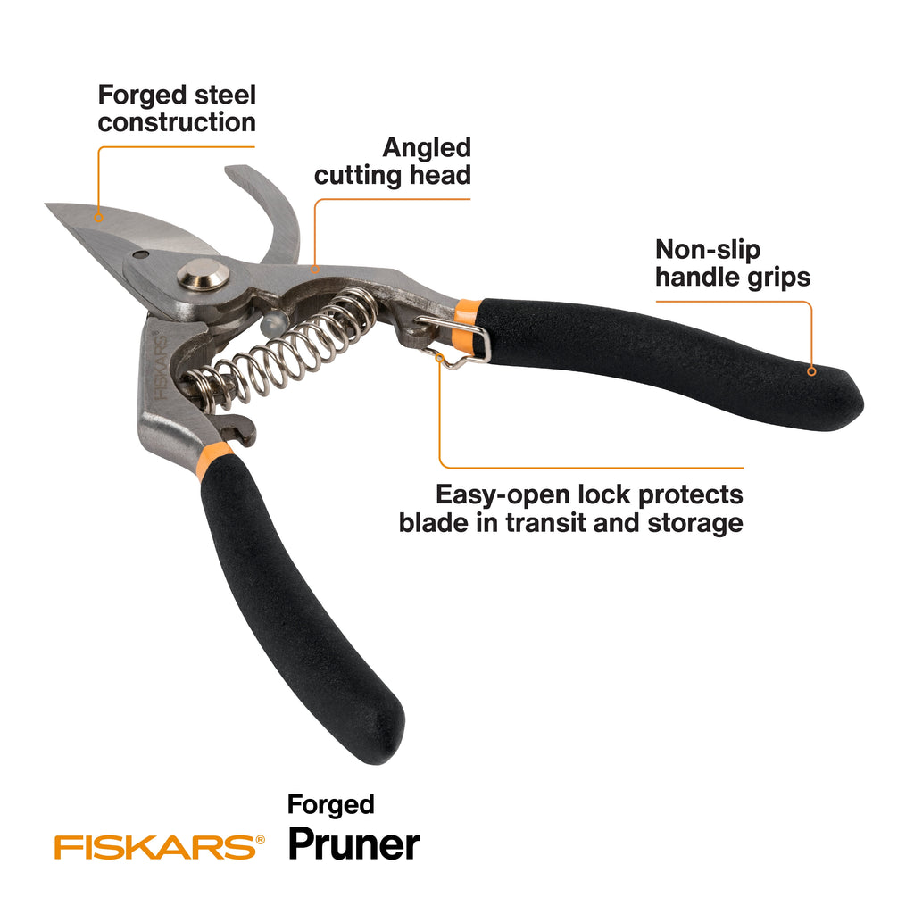 Deluxe Forged Bypass Pruner, 3/4" Cut Capacity, Black - Image 3