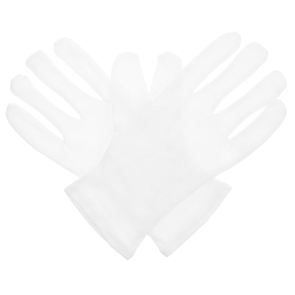 2-Pack Cotton Work Gloves for Men and Women, Protective Garden Gloves for Outdoor and Industrial Use